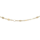 14K Yellow Gold Leaf Link Bracelet Media 1 of 1