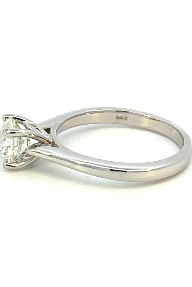 SallyK 1 CT Solitaire Engagement Ring Side 2