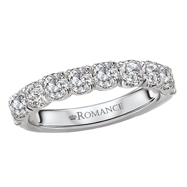 Round Matching Wedding Band