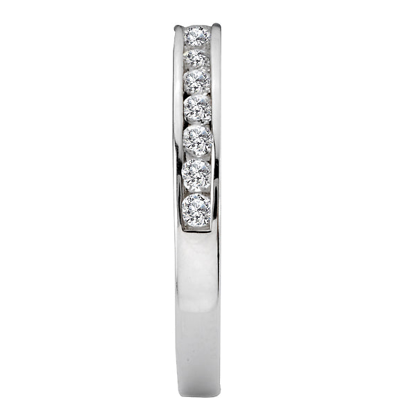 Round Matching Wedding Band