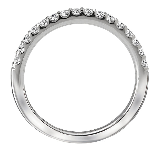 Round Matching Wedding Band