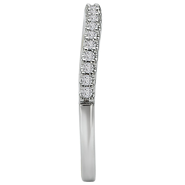 Round Curved Wedding Band