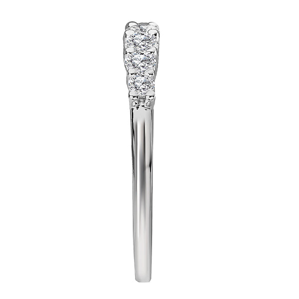 Round Matching Wedding Band