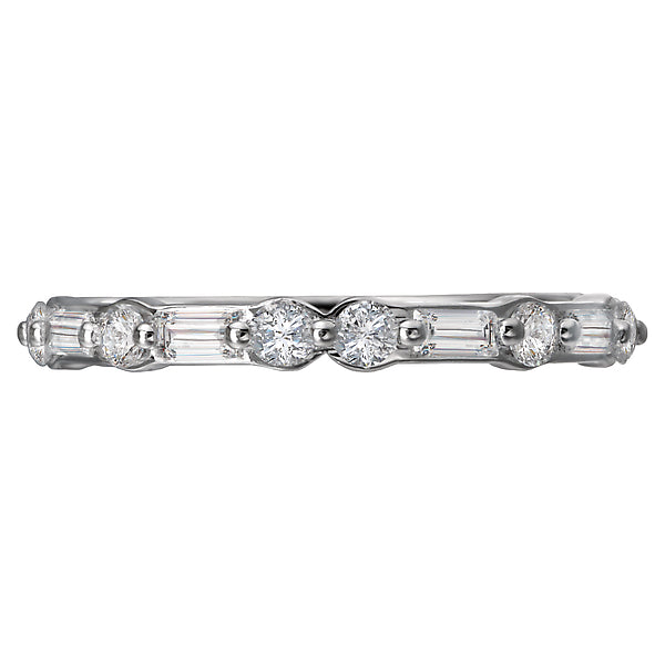 Baguette Matching Wedding Band