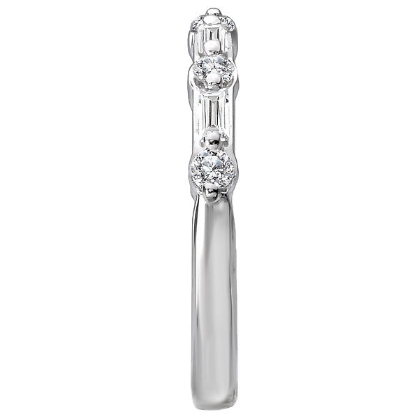 Baguette Matching Wedding Band
