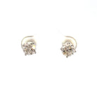front view of Forever Fernbaugh's 1.5ctw diamond stud earrings