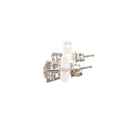side view of 1.5ctw Fernbaugh's Signature diamond stud earrings