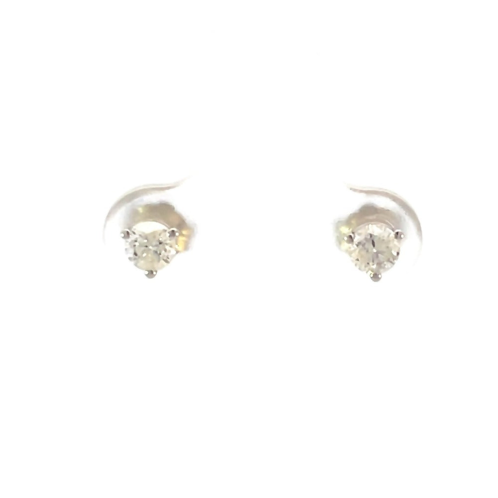 front view of 1/2ctw Fernbaugh's signature diamond stud earrings