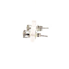 side view of 1/2ctw Forever Fernbaugh's diamond stud earrings