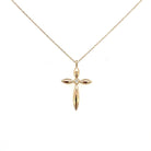 160-00975_SallyK 10KY Cross with 1/5CT Diamond