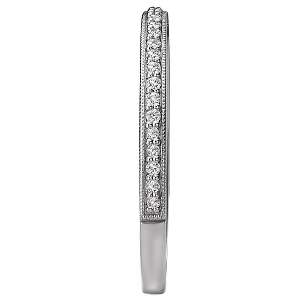 Round Matching Wedding Band