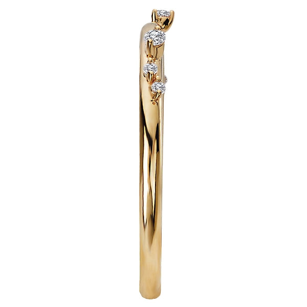 Round Diamond Weddng Ring