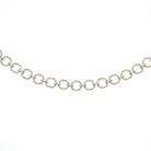 14KW Diamond Circle Link Bracelet 1 1/3 CTW