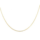 Ania Haie Sterling Silver Mini Link Charm Necklace with Gold Overlay