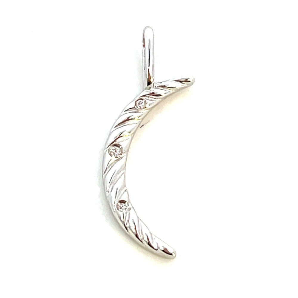 Ania Haie Sterling Silver Moon Charm