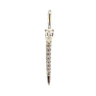 Ania Haie Sterling Silver Sparkle Bar Charm