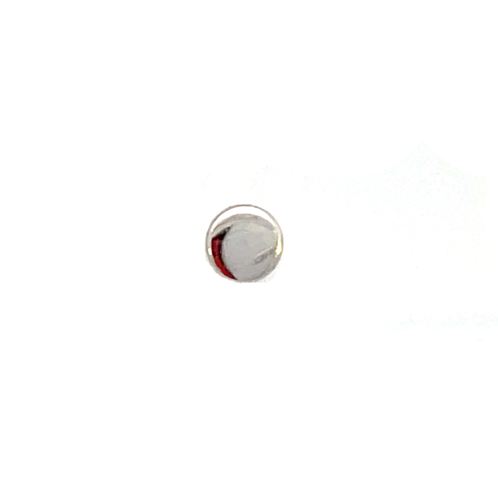 Ania Haie Sterling Silver Disc Barbell Single Earring
