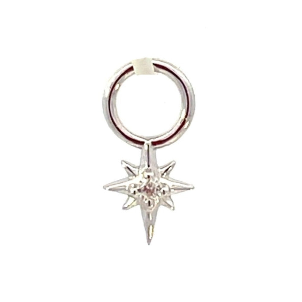 Ania Haie Sterling Silver Star Earring Charm