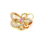 Ania Haie Sterling Silver Flower Earring Charm with Gold Overlay