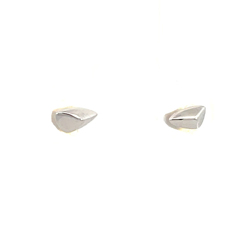 Ania Haie Sterling Silver Arrow Stud Earrings side 1