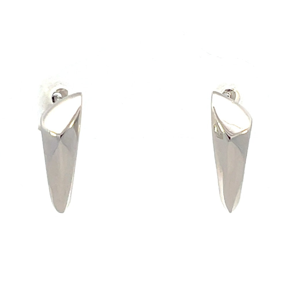 Ania Haie Sterling Silver Arrow Huggie Hoop Earrings