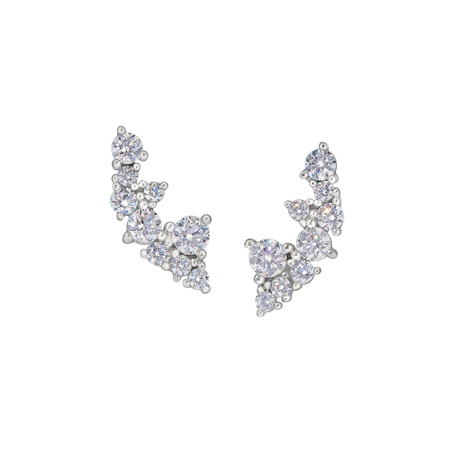Cluster Climber Stud Earrings (BL2427E)