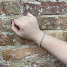 14KW Lab Grown Diamond Tennis Bracelet 7 CTW lifestyle