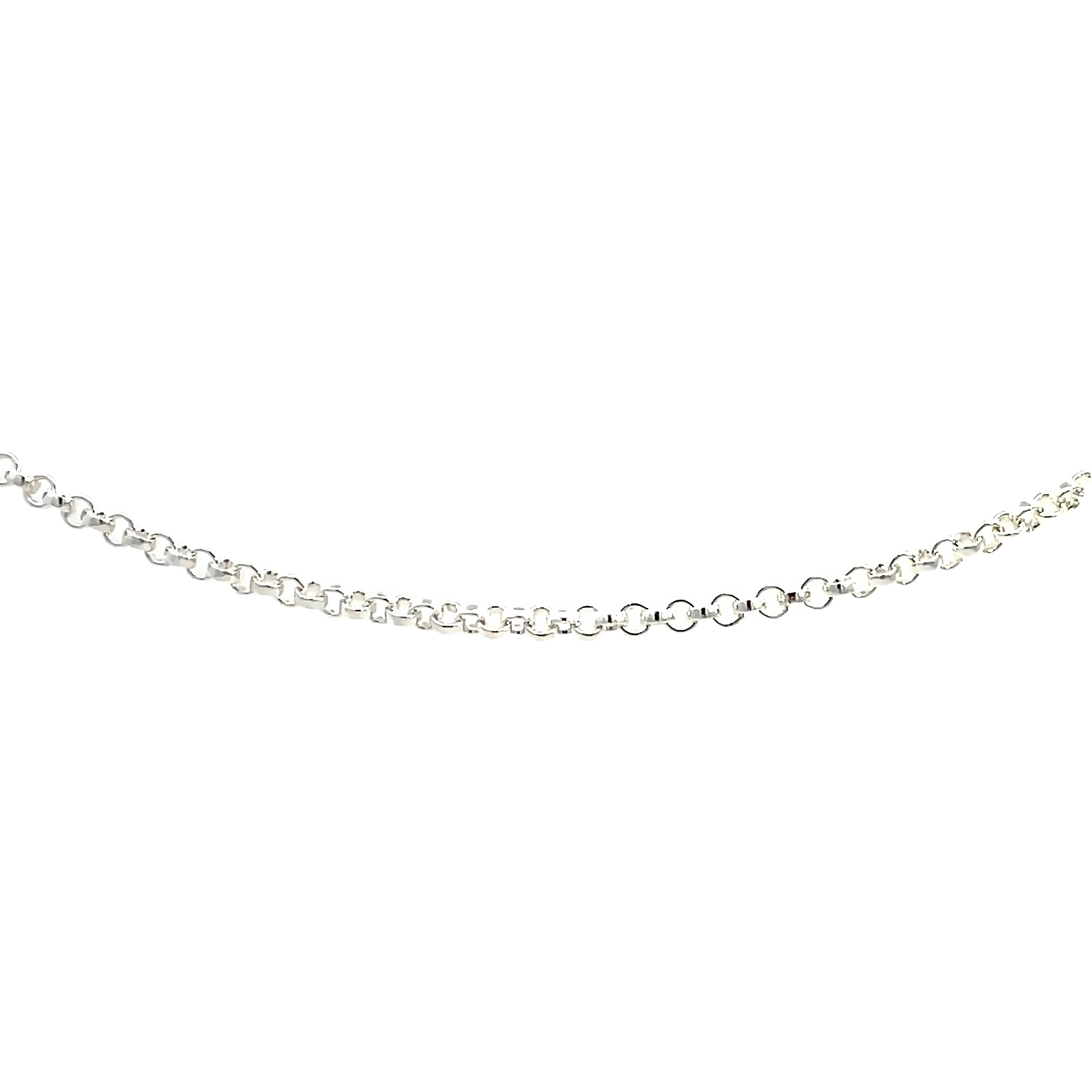 Sterling Silver Rolo Chain for Permanent Jewelry 2