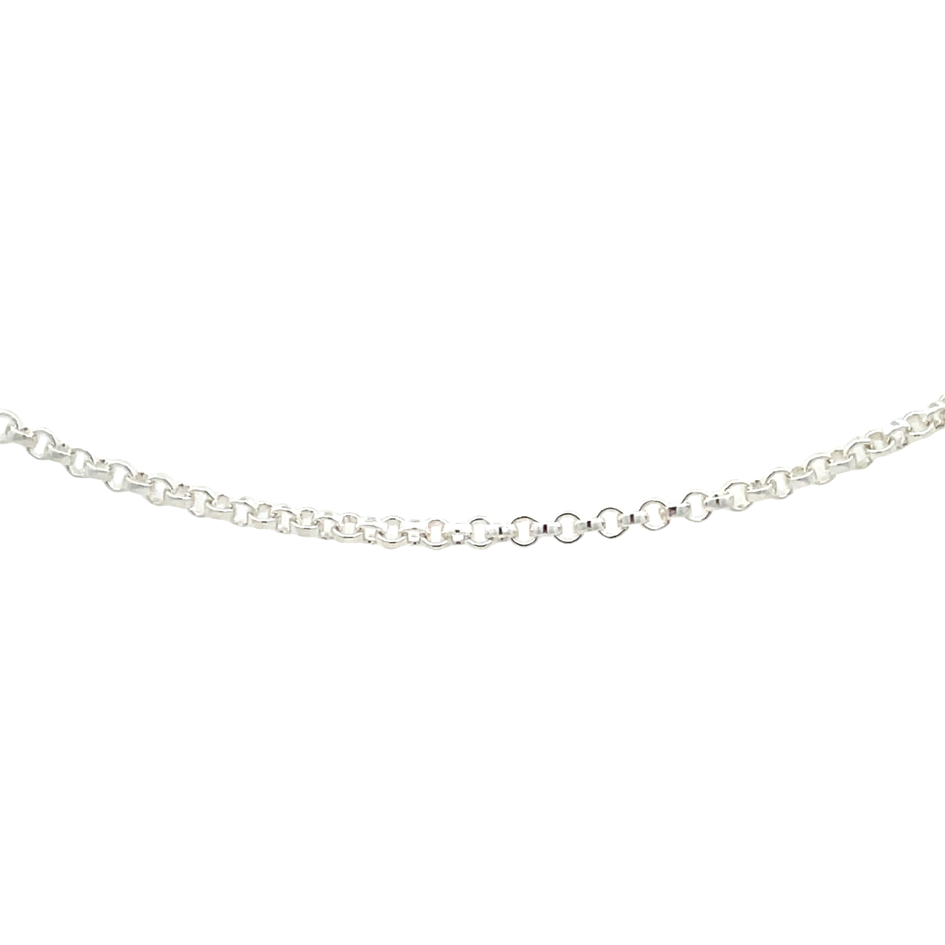 Sterling Silver Rolo Chain for Permanent Jewelry