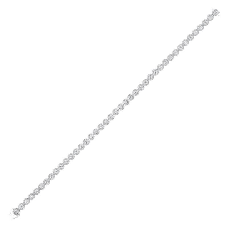 14kw tru ref prong diamond bracelet 3ct, pd10314-4wf