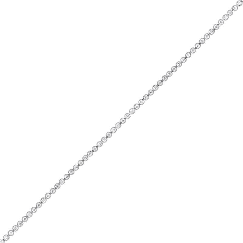 14kw tru ref bezel diamond bracelet 2ct, er10327-ssf
