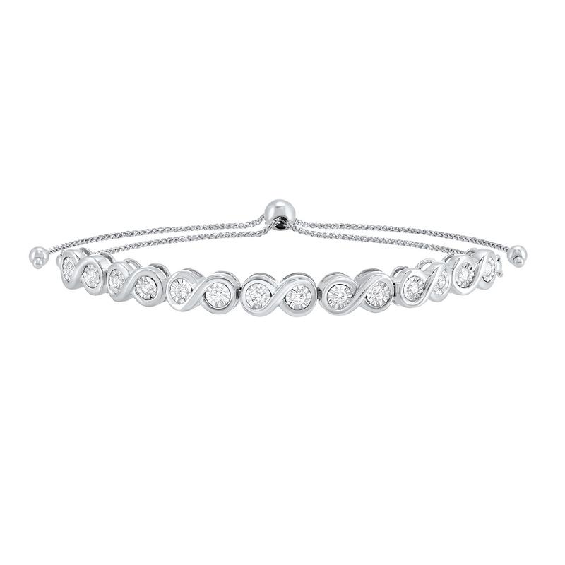 10kw bezel diamond bracelet 1/2ct, rg73312-1yd