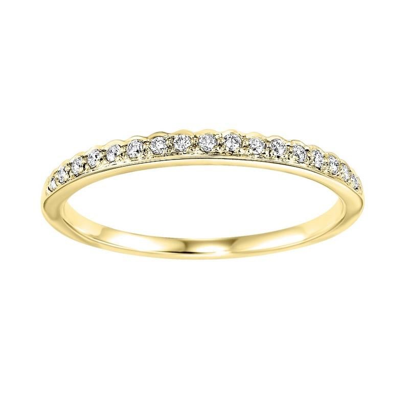 10K Yellow Mixable Ring, Fernbaugh's Jewelers, FR1046-1YD