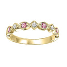 14ky mix prong alexandrite band 1/20ct, kbm15-4wd