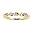 14ky mix prong diamond band 1/20ct, rg71509-4wc