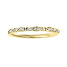 14ky mix prong diamond band 1/10ct, rg71512-4wc