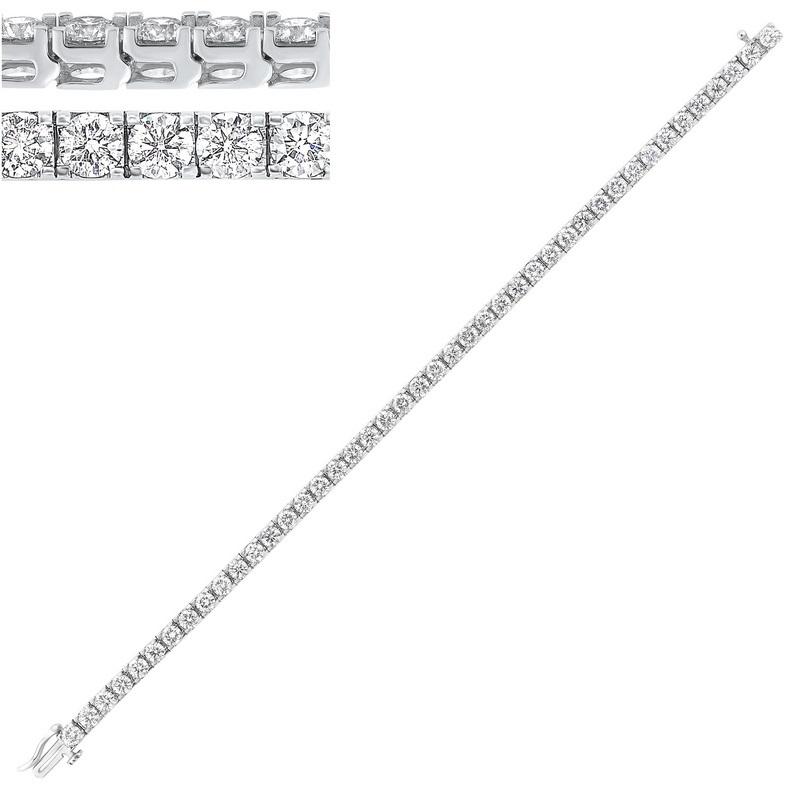14kw prong diamond bracelet 7ct, rg10059-1pd