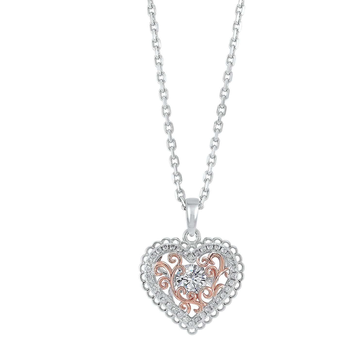 Silver Pendant, Fernbaugh's, PD10372-SSWP