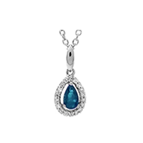 10kw color ens prong sapphire necklace 1/250ct, fr1205-1yd
