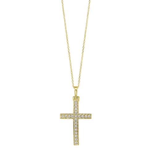 14k diamond pendant 1/2ctw