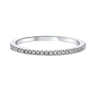 14kw mix prong diamond band 1/8ct, rg71513-4wc