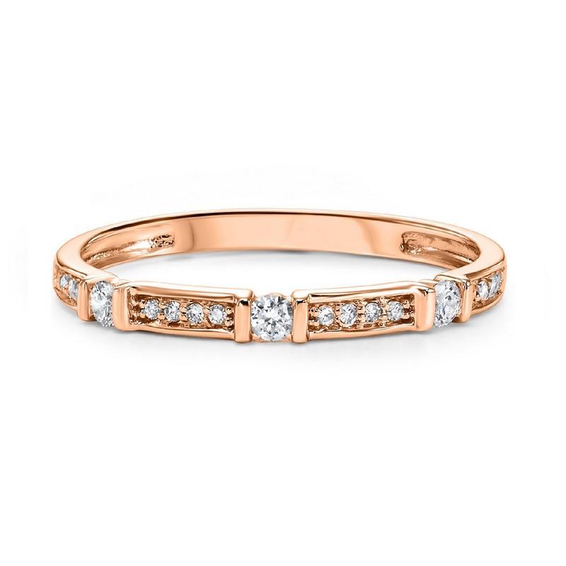 10kr mix prong diamond band 1/6ct, se6005g6-4w