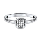 10kw mix prong diamond band 1/12ct, se6100g6-4w
