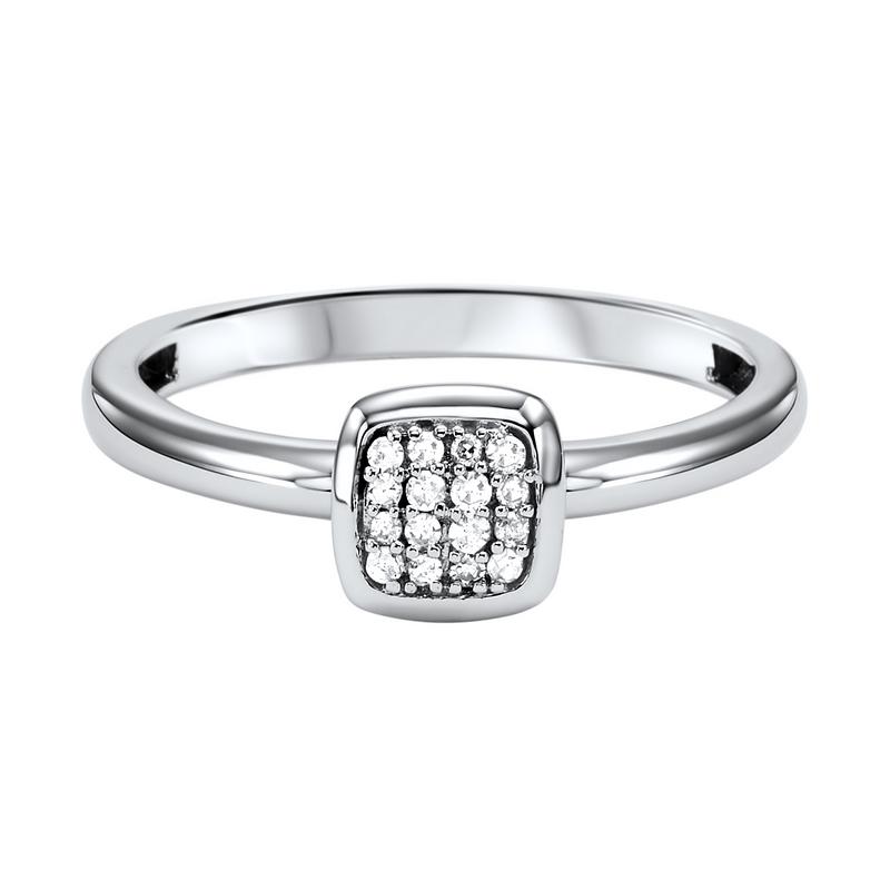 10kw mix prong diamond band 1/12ct, se6100g6-4w