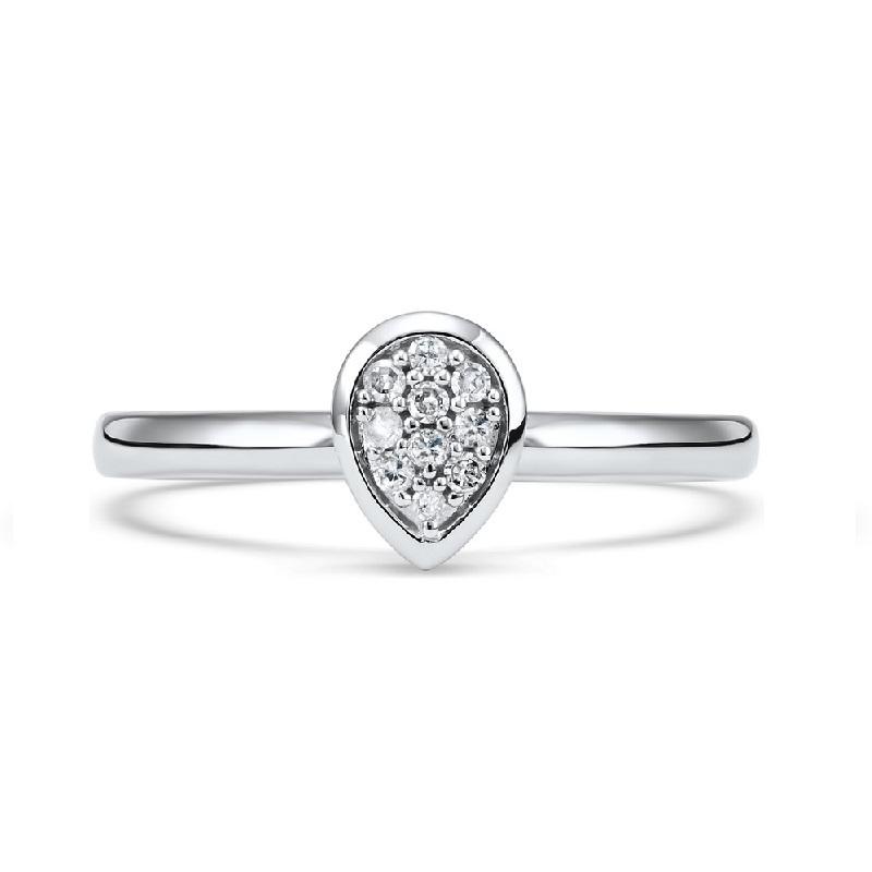 10kw mix prong diamond band 1/10ct, se6014g5-4w