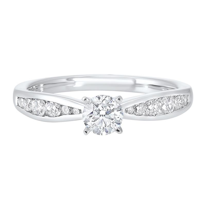 14kw c&c channel diamond ring 3/4ct, rg10234-4wd