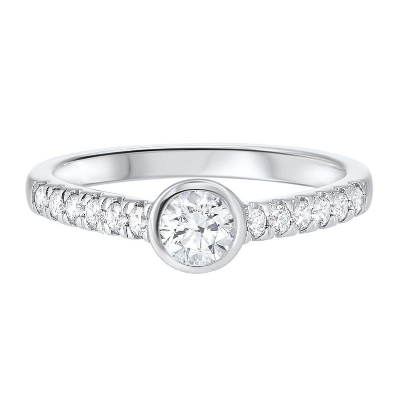 14kw c&c micro prong diamond ring 3/5ct, wb5772ir-4wc