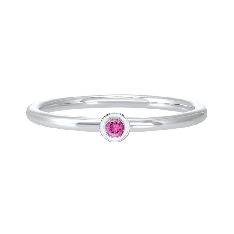 10kw mix bezel pink tourmaline band, rg71431-4wc