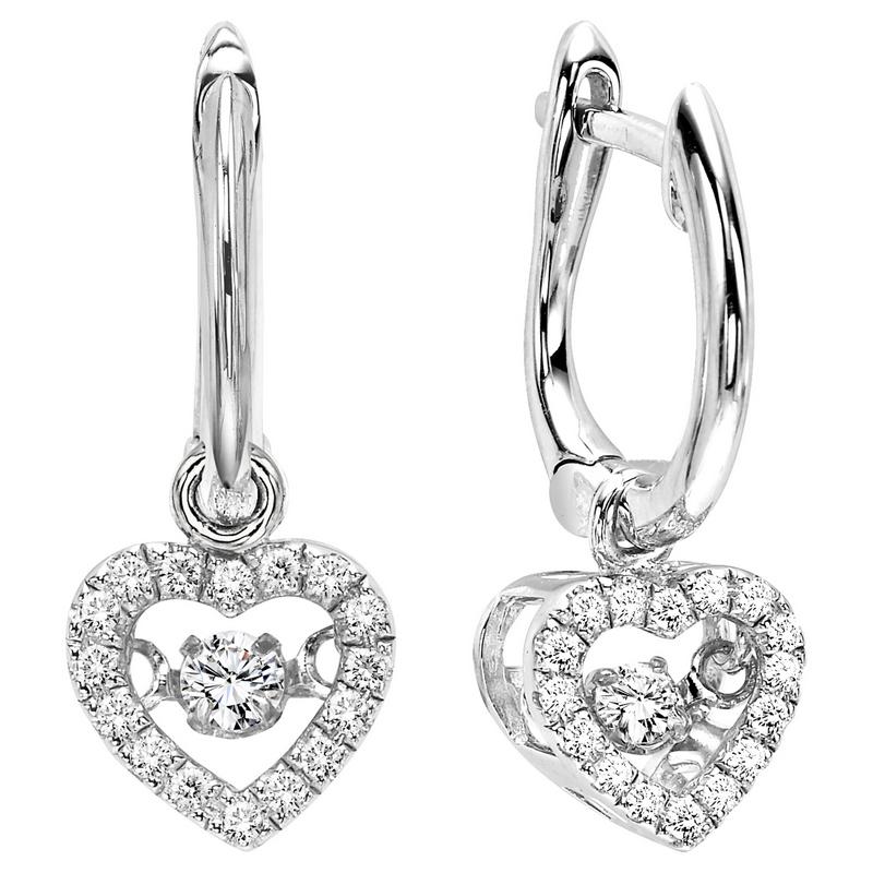 10kw rol prong diamond earrings 1/5ct, rg10057-1yd