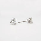 1ctw SallyK Diamond stud earrings backs